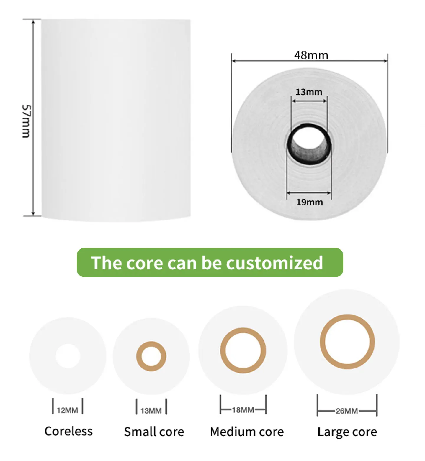 Custom-Thermal-Paper-Size Example