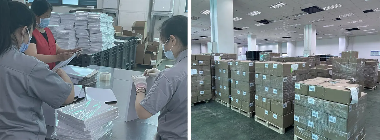 Vertical Integration – Full control from raw materials to finished products