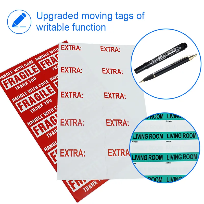 Custom Homemoving Printed Label Water...