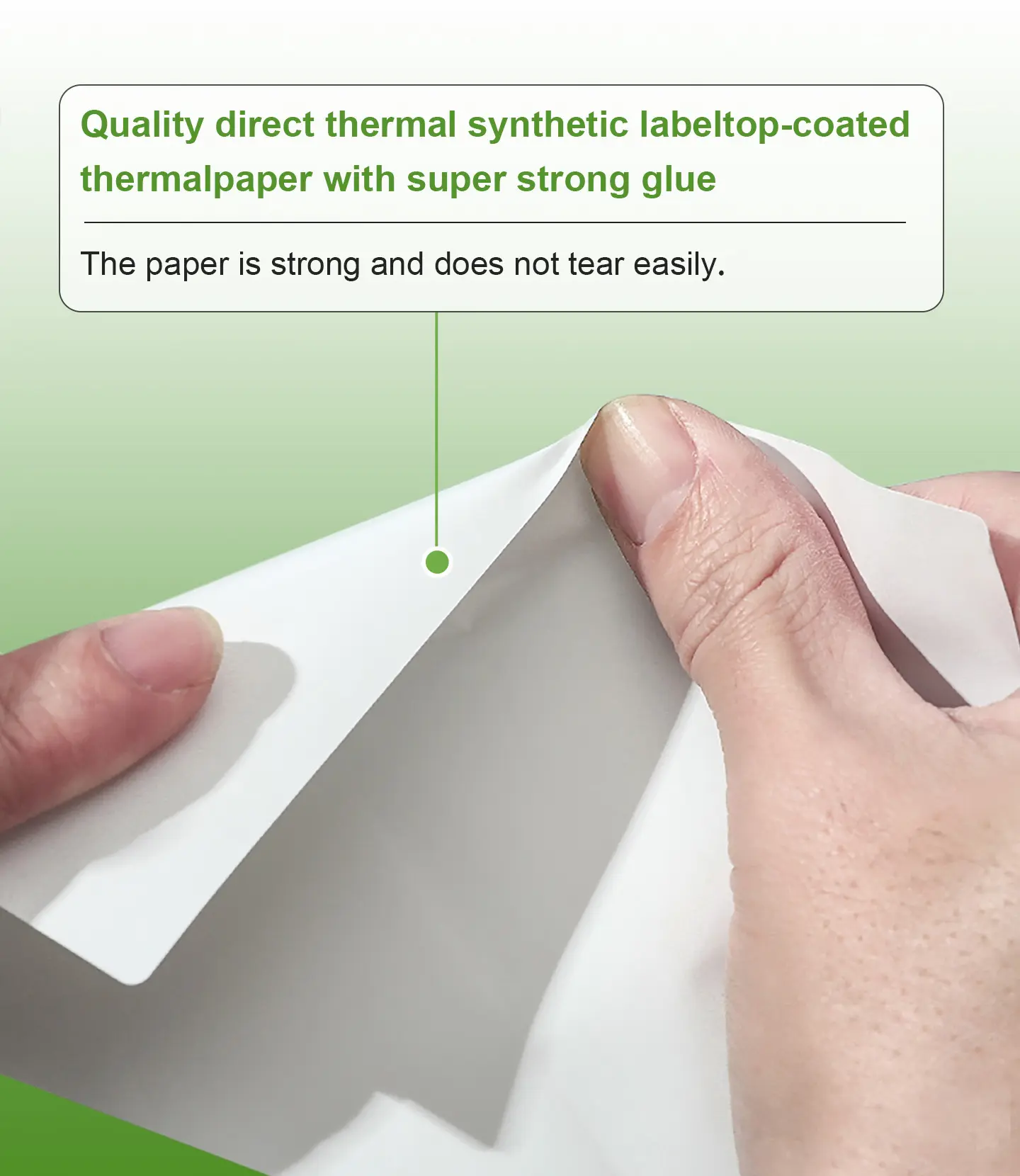 Custom Thermal synthetic paper material Cheap Jumbo Roll